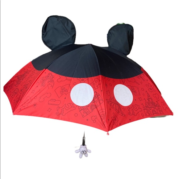 Disney Parks Mickey Mouse Umbrella Ears Glove Pop - Picture 3 of 15